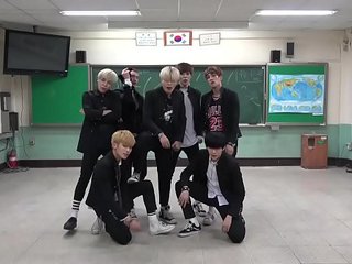7 korean teens fuck in classroom
